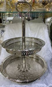 Decorative Wedding & Christmas <b>Cake</b> <b>Stand</b> High Quality Aluminium Eco-Friendly Dishwasher Safe Party Event Use - Product Image 2