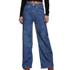 Pantalones Vaqueros de mujer de calidad superior último diseño Diseña tu propio producto pantalones vaqueros de mujer al por mayor - Product Image 1