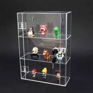 Boîtes de présentation en acrylique pour présenter des objets de collection de jouets avec plusieurs niveaux pour une présentation organisée et accrocheuse - Product Image 1