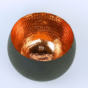 Elegant Modern Design Copper <b>Serving</b> <b>Bowl</b> for Fruits Snacks or Decor in Dining & Living Rooms or Weddings - Product Image 5