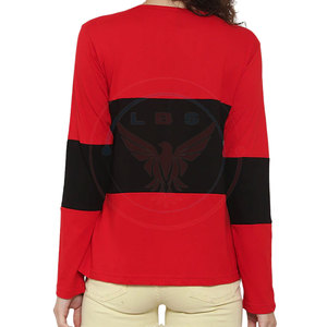 Durable Material Low MOQ Casual Eco-Friendly 100% Cotton Long Sleeves T-Shirts High Quality Cheap Price - Product Image 3