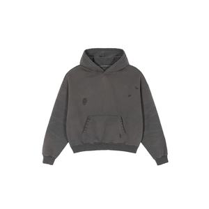 Sudadera con Capucha Corta Holgada Retro de Alta Calidad Premium 2026 para Adolescentes con Hombros Caídos y Capucha de Doble Capa, Sudadera con Capucha para Hombre - Product Image 2