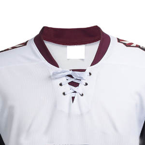 Créez votre propre maillot de hockey sur glace personnalisé avec un nom d'équipe, des couleurs personnalisées, un tissu respirant imprimé, un motif uni et un design personnalisé - Product Image 3