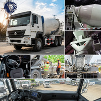 Camion malaxeur à béton d'occasion Sinotruk HOWO Euro VI 6x4, 10 m³, 380 CV, pour le Pérou