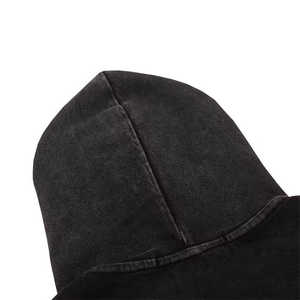 Sweat à capuche pour hommes 100% coton délavé à l'acide Design unique Meilleure vente Vêtements décontractés épais chaud respirant Sweat-shirt brodé - Product Image 4