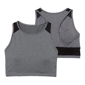 Sujetador deportivo personalizado OEM al por mayor para mujer Tallas grandes acolchado Yoga Crop Transpirable Fitness entrenamiento Sujetador para correr Hecho en Pakistán - Product Image 3