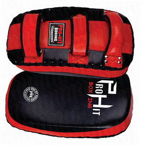 Boxeo profesional forma curva engrosada antichoque mano objetivo entrenamiento mitones Mma Taekwondo boxeo Sparring Focus Shield Pads - Product Image 2