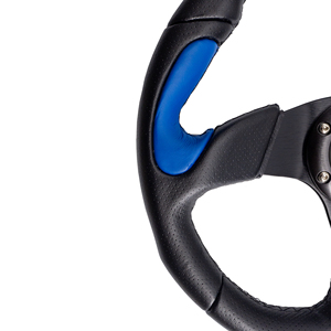 Volante Deportivo X2 Poly - Cuero Azul - Product Image 4