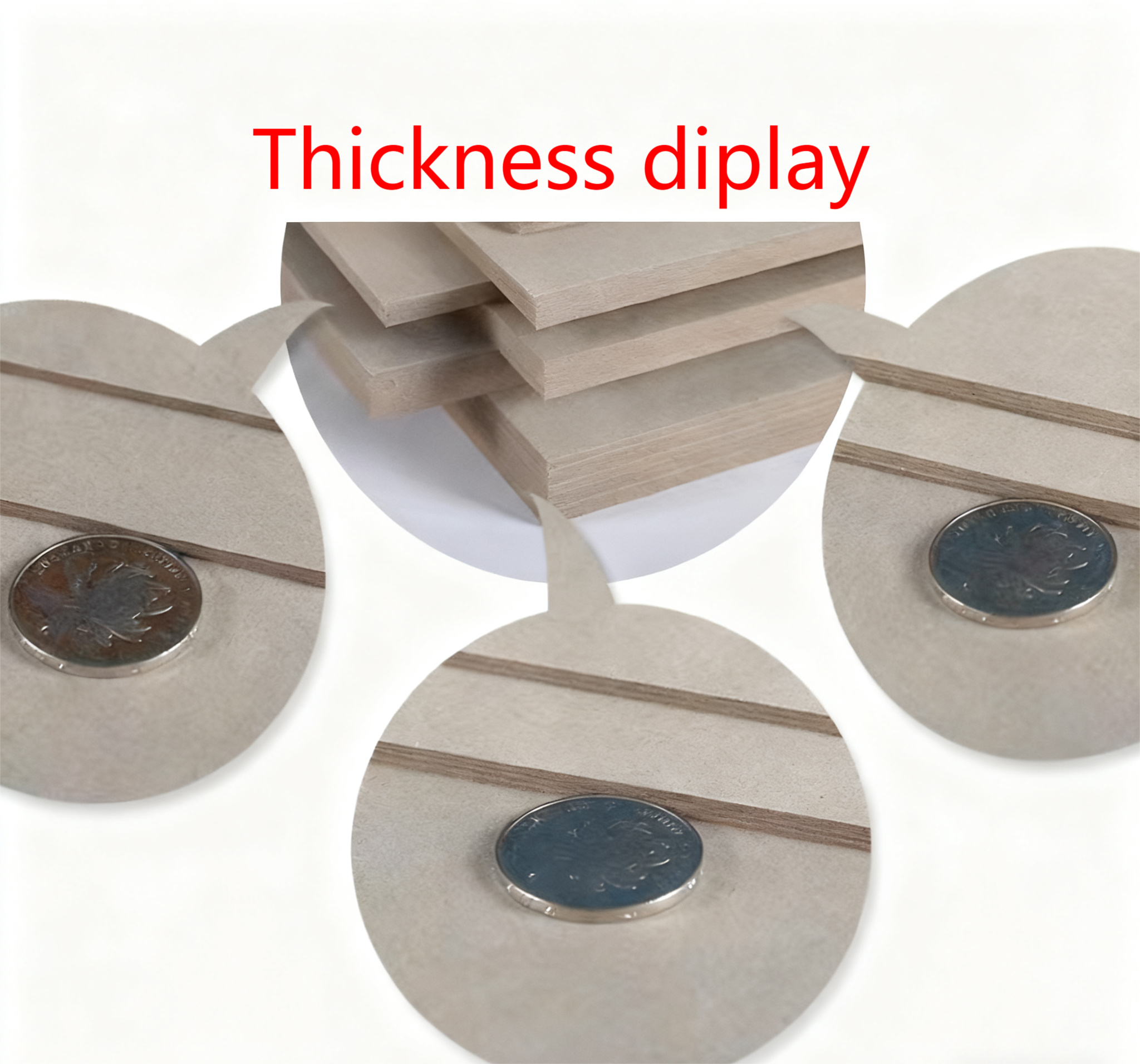 Customized 600g 900g 1200g Grey Paper Board and Printing Packaging Hard Cardboard with for Sofas Photo Album Gift Boxes