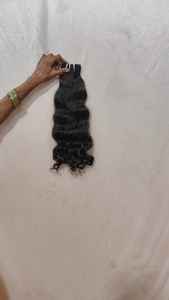 Extensión de cabello de onda regular. Cabello humano Remy Virgen sin procesar a granel/cabello Remy indio virgen natural - Product Image 6