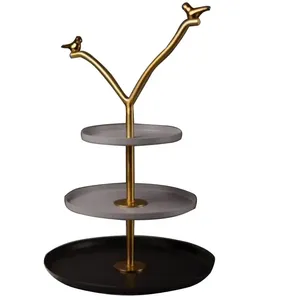 Luxury Style <b>Cake</b> <b>Stand</b> Arabic Premium Design <b>Cake</b> <b>Stand</b> Elegant for Hotel Birthday Parties Table Top Decor Serving Usage - Product Image 5