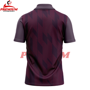 เสื้อโปโลชายพิมพ์ลายซับลิเมชันน้ำหนักเบาบริการ OEM ออกแบบโลโก้ของคุณเอง - Product Image 2