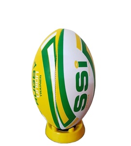 Pelota de entrenamiento de rugby Agarre Premium Goma duradera Resistente a la intemperie Alta retención de aire Todos los niveles de habilidad - Product Image 4