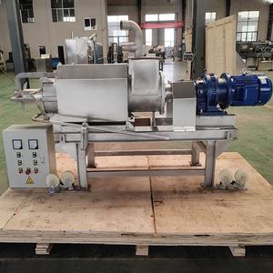 Hoog rendement pluimveemestverwerkingsmachine varkensmestseparator rundmest vaste-vloeistofseparator te koop - Product Image 6