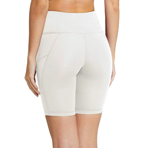 Hot <b>Shorts</b> Wholesale Custom Logo Mid Waist Yoga Biker <b>Shorts</b> <b>Women</b> Soft Comfortable Breathable Summer Sexy Plus Size Seamless - Product Image 5