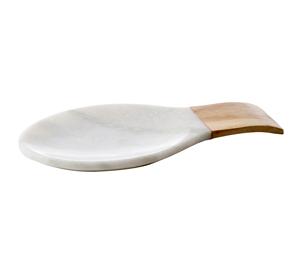 Reposacucharas de Mármol Ecológico de Diseño Moderno, Apto para Lavavajillas, 100% Hecho a Mano, Accesorio para Mesa de Hotel - Product Image 1