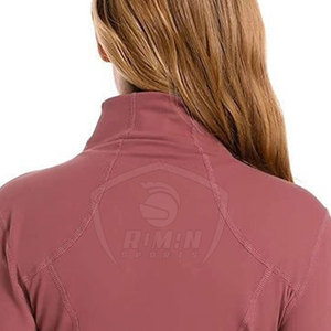 Custom Logo Full Zipper Breathable <b>Jacket</b> Slim Fit Gym Fitness <b>Jacket</b> <b>Yoga</b> Women Long Sleeve Gym <b>Jackets</b> - Product Image 6