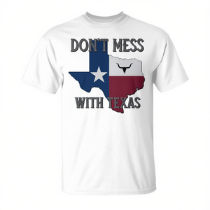 Camiseta Longhorn con Diseño de la Bandera del Estado de Texas, Categoría Promocional - Product Image 2