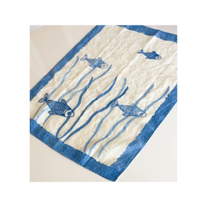 Serviette de cuisine en tissu éponge gaufré écologique avec broderie à pois, 45x70cm, 300GSM, séchage rapide, texture conçue pour le commerce de détail durable et les acheteurs mondiaux - Product Image 6