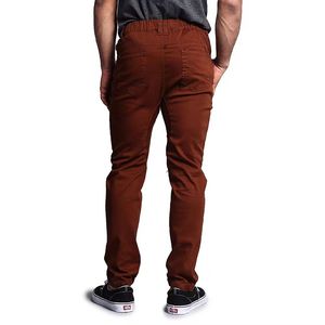 Pantalones de chándal de lana de estilo deportivo para hombre de alta calidad 100%, pantalones de chándal de ajuste relajado, entrenamiento de gimnasio, pantalones de tela de lona de invierno - Product Image 4