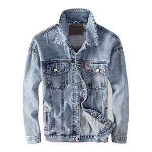 Chaqueta Vaquera de Mezclilla para Hombre, Estilo Premium, Casual, Ajustada, de Manga Larga, con Múltiples Bolsillos, Chaqueta Clásica Informal para Exteriores - Product Image 1