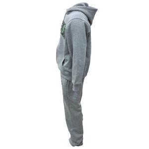 Conjunto de Sudadera y Pantalones Deportivos Personalizados 100% Algodón, Conjunto Deportivo Bordado con Cremallera, Ropa Deportiva Urbana Unisex para Hombre - Product Image 3