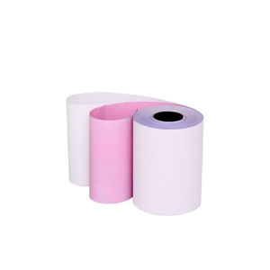 Rollos de papel sin carbón Venta caliente barato 1/2 3-4 capas Calidad superior continua Premium US Origin Marca personalizada - Product Image 2
