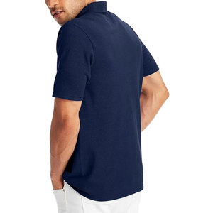 Camisetas Polo Personalizadas para Hombre, Transpirables, Casuales, Lisas, con Logotipo Bordado, Diseño Sólido, Poliéster/Algodón - Product Image 2