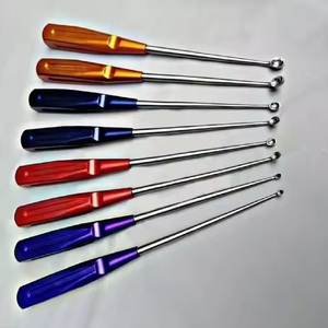 Curetas Cervicales de Hueso Ortopedia de Columna Vertebral Instrumentos de Columna Vertebral 8 Piezas de acero inoxidable muy demandadas calidad premium - Product Image 4