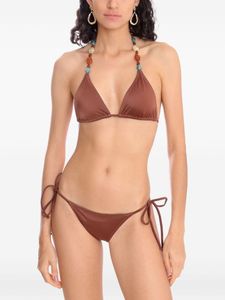 Nuevo diseño personalizado audaz con cuentas de una pieza Sexy traje de playa listo para usar conjunto de bikini de 2 piezas para salida de playa - Product Image 5