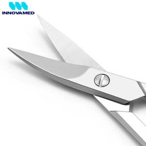 Made in Pakistan Strong Long Lasting Sharp <b>Precision</b> Curved Blades Best Quality Podiatry Scissors for Toenail - Product Image 4