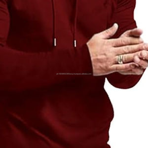 Survêtements en molleton d'hiver en tissu de qualité supérieure, vente en gros, logo personnalisé, survêtement décontracté, jogging pour homme, 100% coton - Product Image 6