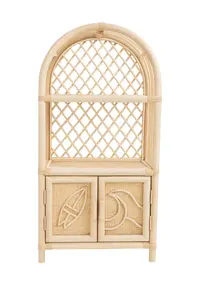 Muebles Infantiles Retro de Ratán, Cómoda para Bebés, Organizador de Habitación, Armario de Almacenamiento, Estantería Pequeña de Ratán para Cuarto de Niños o Guardería - Product Image 5