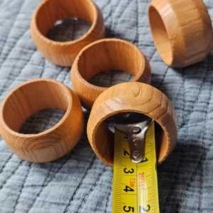 Modern Eco-Friendly <b>Napkin</b> <b>Rings</b> Resin Metal <b>Wood</b> & Glass Customizable Table Decor for Any Occasion by MS Handicraft - Product Image 4