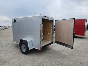 2026 Cross 5x8 Beta Series Enclosed Cargo <b>Trailer</b> 2990 GVWR Single Axle Utility <b>Trailer</b> V Nose Ramp Door Cargo Hauler for sale - Product Image 3