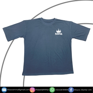 Custom <b>Men's</b> <b>Short</b>-Sleeved 100% Cotton T-Shirt High Quality Yarn Dyed New Loose Bottoming Plus Size Breathable Knitted Spring - Product Image 3