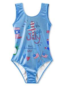 Hot Sale Custom Logo Cheap Spandex/Polyester Ballet Leotards White Pink Blue Adult Girls' Stage <b>Performance</b> <b>Wear</b> In-Stock - Product Image 2