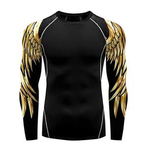 Nueva llegada de secado rápido Rash Guard Shirt Sports Tela transpirable y ligera Precio de venta en línea - Product Image 4