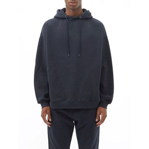 เสื้อฮู้ดดี้ผ้าฟลีซทรงโอเวอร์ไซส์สไตล์ฝรั่งเศส |   เสื้อสเวตเชิ้ตผ้าฝ้าย 100% สำหรับฤดูหนาว สไตล์สตรีทแวร์ สำหรับผู้ชายและผู้หญิง |   โลโก้ปรับแต่งได้แบบลำลอง - Product Image 1