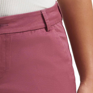 Pantalon chino pour femme, respirant, couleur unie, séchage rapide, braguette boutonnée, taille ajustée, style tendance, pantalon chino droit pour femme, vêtements d'extérieur - Product Image 4