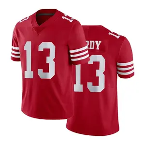 American Football Uniform Pakistan Breathable Embroidery Chrome Letters Personalized Plus Size Team Jerseys - Product Image 4
