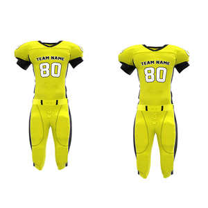 ชุดอเมริกันฟุตบอลของผู้ชายชุดฝึกระบายอากาศพิมพ์ซับลิเมชันตามสั่ง - Product Image 5