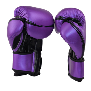 Authentic Cowhide Leather Boxing Gloves with Hand Grips MMA Fight <b>Bag</b> Training <b>Punch</b> Hitting Workout Boxing Gloves - Product Image 5