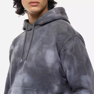 Nouveau Sweat à Capuche Homme en Tissu Éponge 100% Coton, Coupe Oversize, avec Poche, Style Streetwear Tendance, Décontracté, à Cordon de Serrage, Vente en Gros - Product Image 2