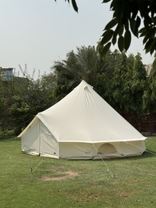 Yurt de Lujo Mongol de 4m para Exteriores, Carpa Tipo Teepee, Glamping, Hotel Safari, Carpa de Lona para las Cuatro Estaciones con Estructura de Hierro Galvanizado - Product Image 5