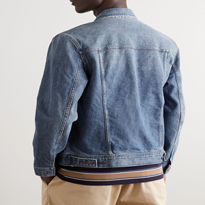 Oversized Denim Jacket Vintage Washed Loose Fit Outerwear for All Seasons - Product Image 2
