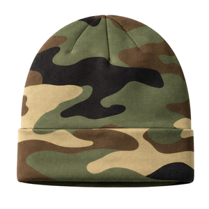 Bonnet en tricot camouflage pour sororité grecque, rose et vert, pour femmes, vêtements décontractés élégants pour l'hiver - Product Image 4