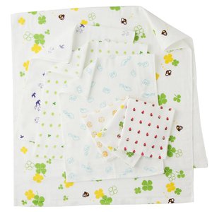 โอซาก้าญี่ปุ่นพิมพ์ผ้ากอซผ้าขนหนูผ้าฝ้าย100% ผ้าขนหนูอาบน้ำผ้าขนหนูออกแบบน่ารักนุ่มต่ำ MOQ ที่มีคุณภาพสูง - Product Image 1