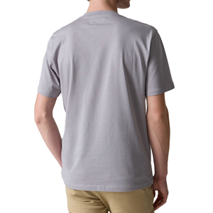 T-shirt pour homme, coupe classique, respirant, grande taille, couleur unie, impression de logo de marque personnalisée, service OEM, 100% coton biologique, 220 GSM - Product Image 6