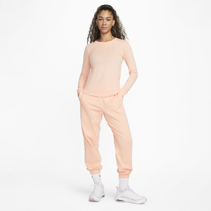 Camiseta de manga larga para mujer, Camiseta 100% de algodón transpirable con cuello redondo, ligera, lisa, para correr, gran oferta - Product Image 6